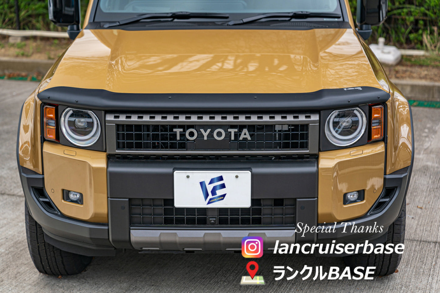 ランドクルーザー250 バグガード ランクル250 虫除け ボンネットプロテクター EGR LANDCRUISER オーストラリア製