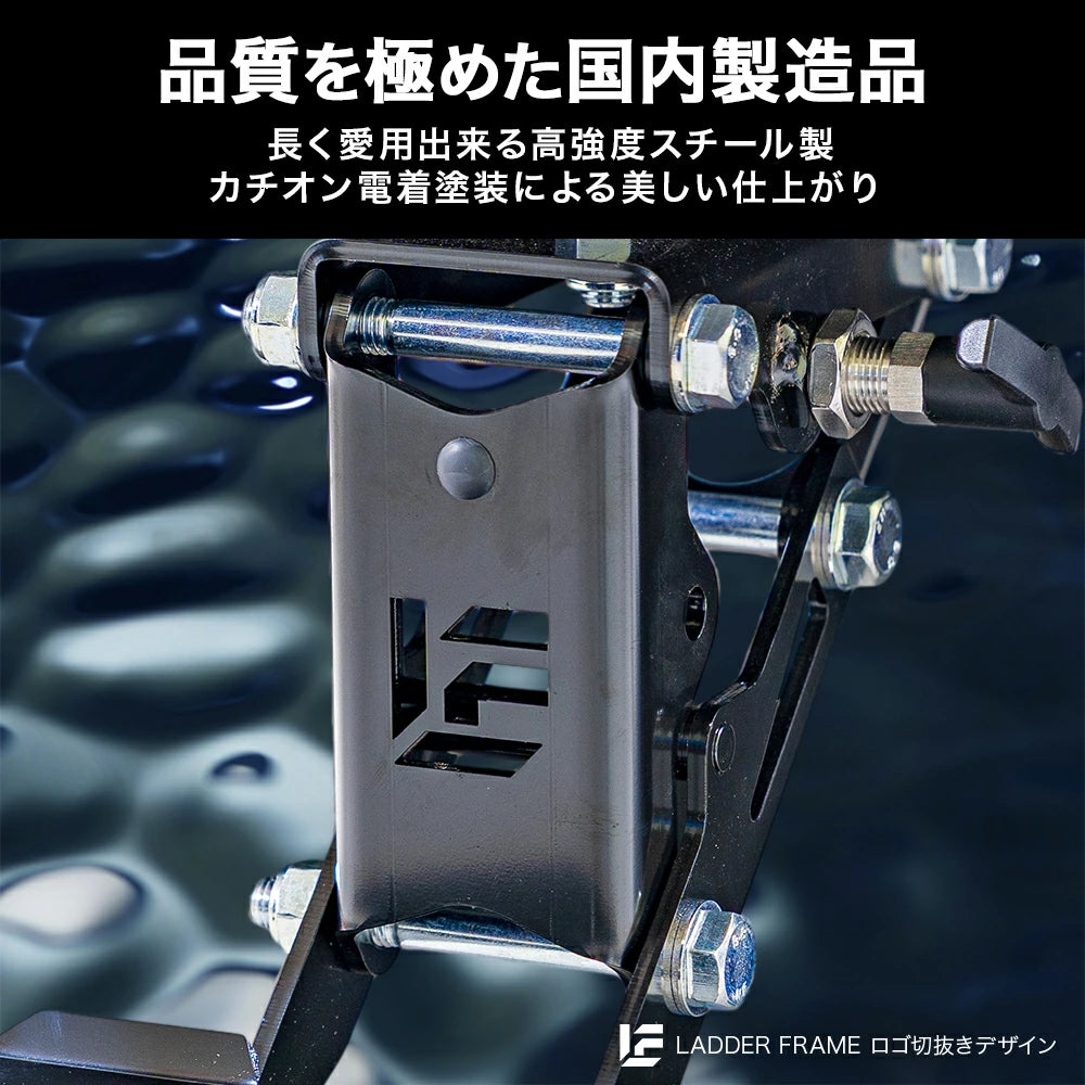 【＋１ステップ】ランクル250 プラド150 リアアンダーステップ サブステップ 日本製 専用設計