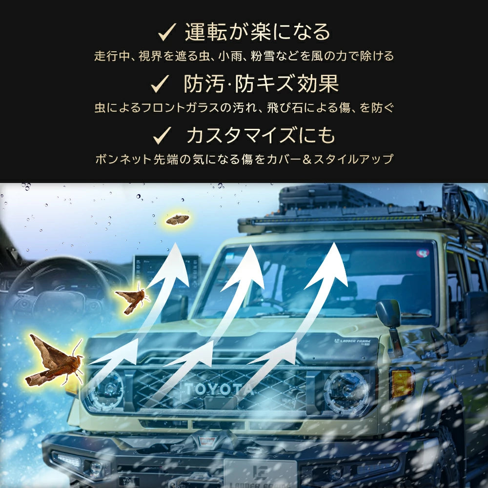 現行ランドクルーザー70(GDJ70)用　EGRバグガード