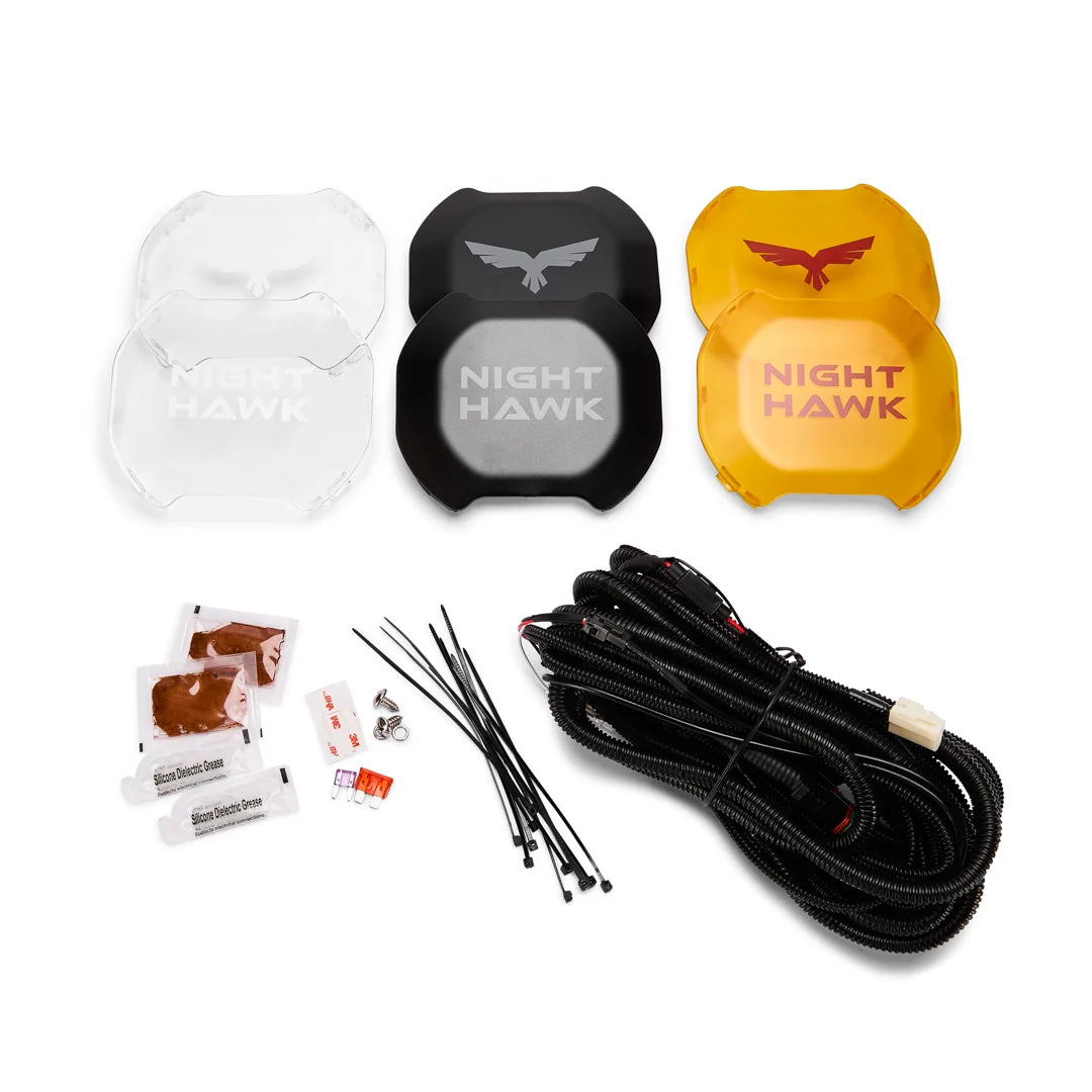 7" Night Hawk ADV Series - Driving Light Kit