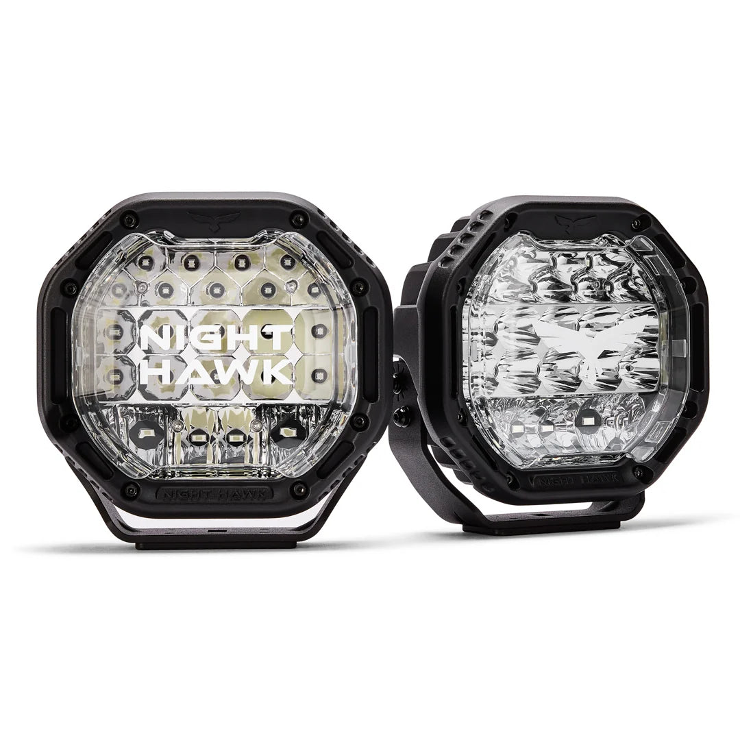 7" Night Hawk ADV Series - Driving Light Kit