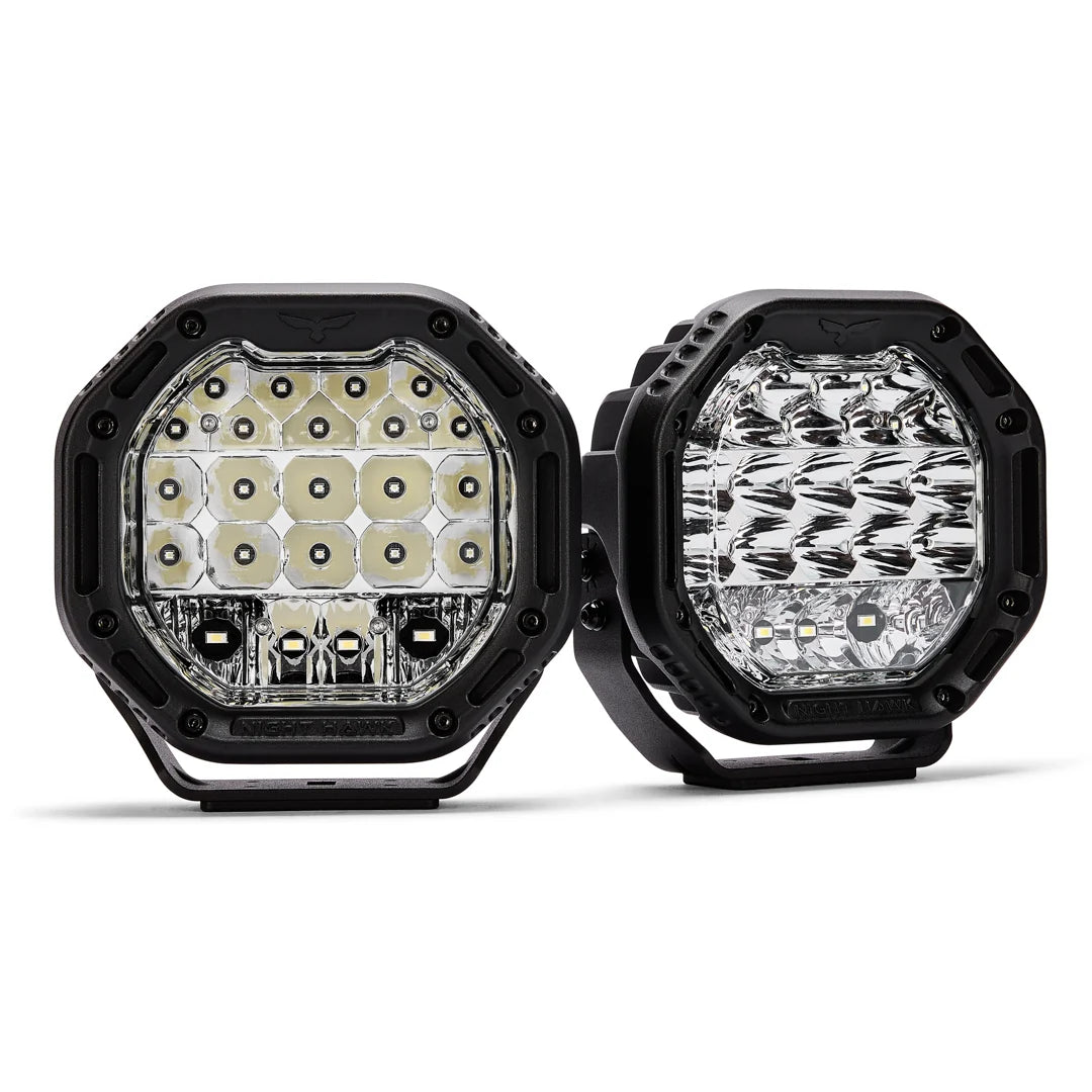 7" Night Hawk ADV Series - Driving Light Kit