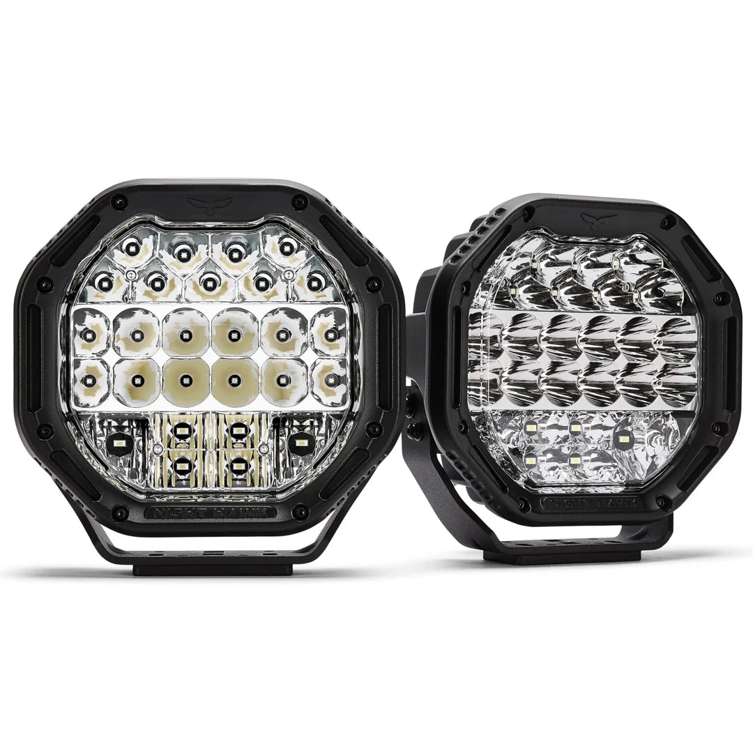 9" Night Hawk ADV Series - Driving Light Kit