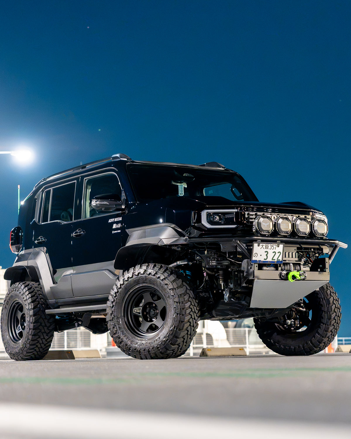 7" Night Hawk ADV Series - Driving Light Kit