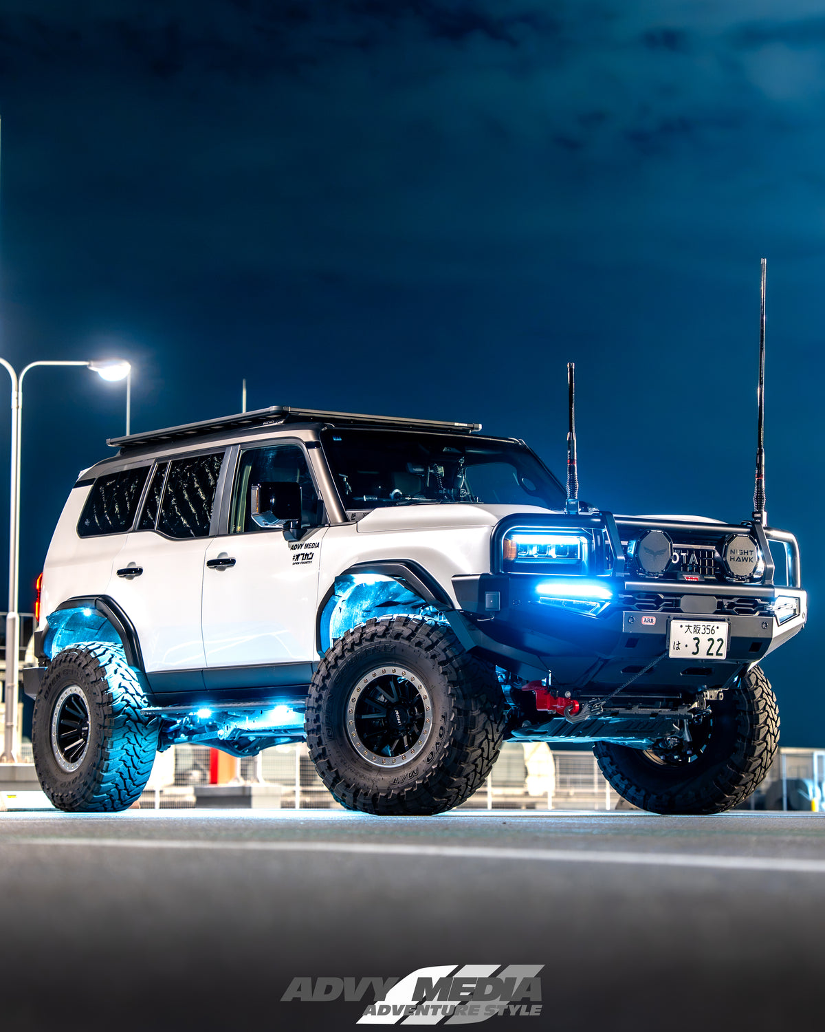 【予約注文】9" Night Hawk VCT Series - Driving Light Kit
