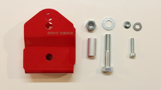 ADVY ランドクルーザー２５０専用ラテアルアップブラケット(レッド）