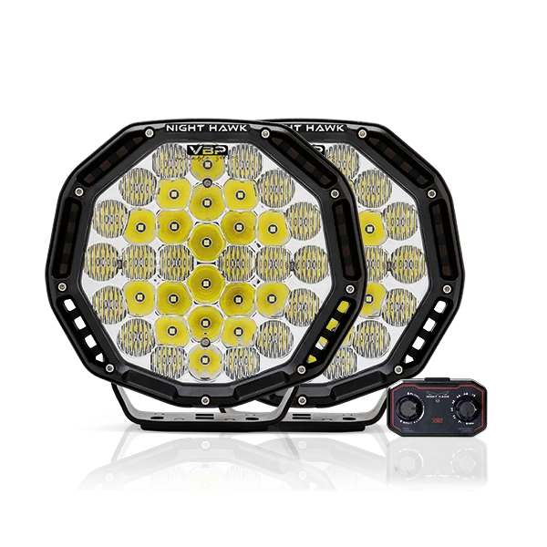 【予約注文】9" Night Hawk VBP Series - Driving Light Kit